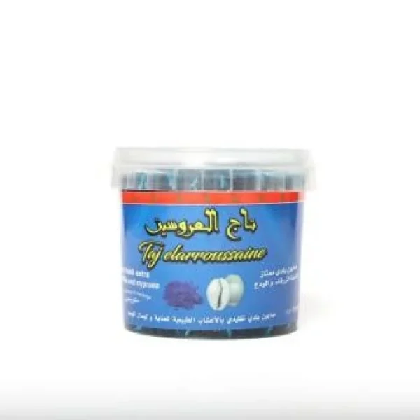 صابون مغربي بالنيلة الزرقاء والودع 500 جم